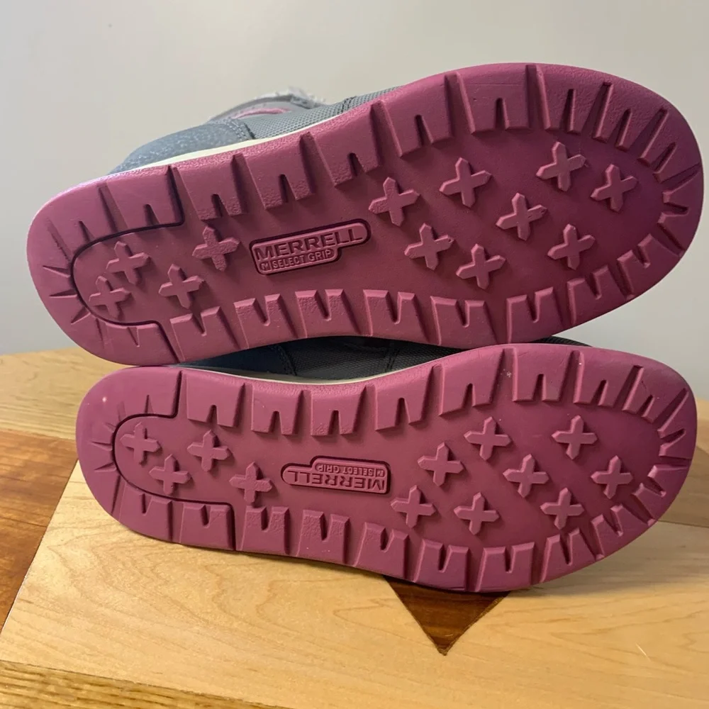 Girls 3M kids Merrel winter snow boots